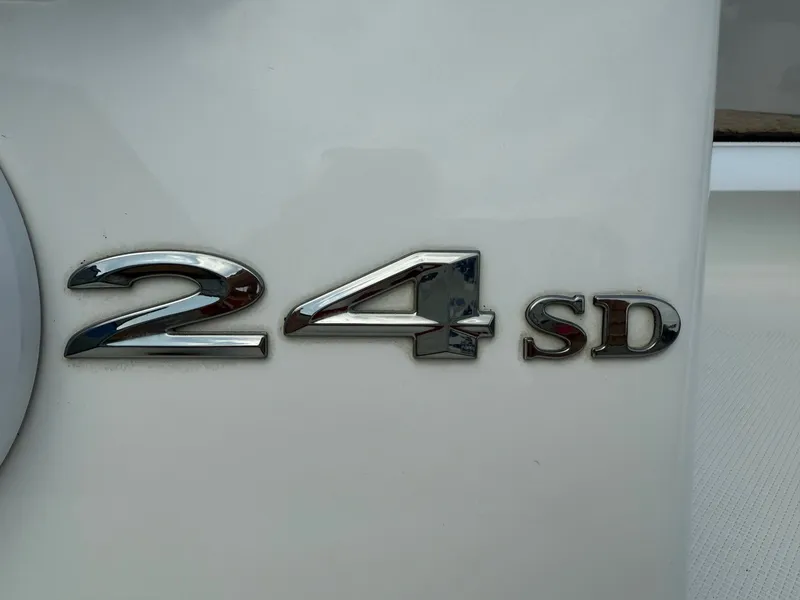 Slide: The Image of Chrome "24 SD" emblem on 2014 Cobalt boat. - 6