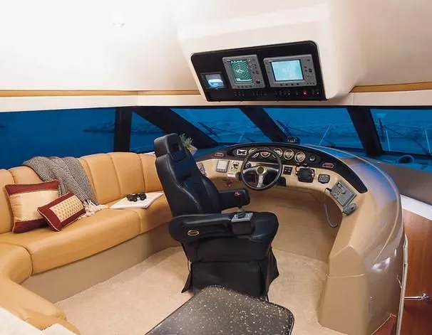 Slide: The Image of Carver 570 Voyager Pilothouse 2002 - 53