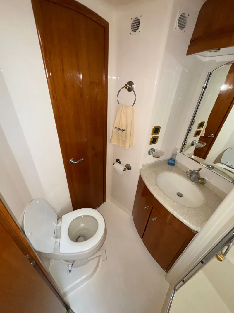 Slide: The Image of Carver Yachts 570 Voyager Pilothouse 2002 - 35