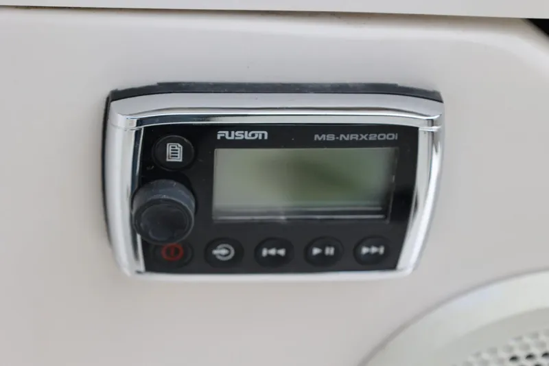 Slide: The Image of Fusion MS-NRX200i stereo control on 2014 Regal 30 Express boat. - 67