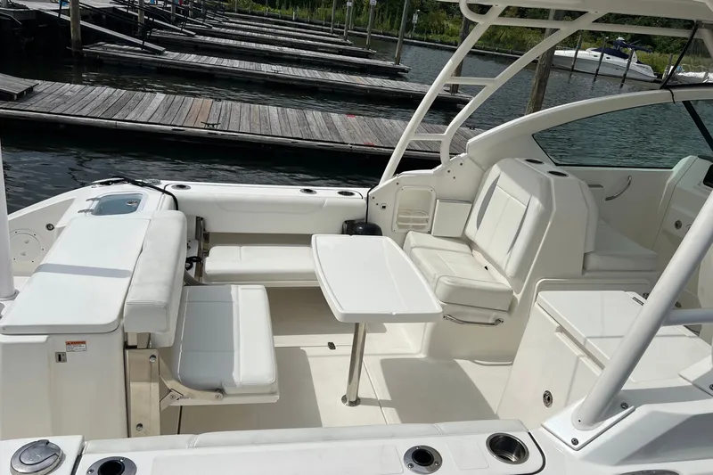 Slide: The Image of cockpit seating & table - 28