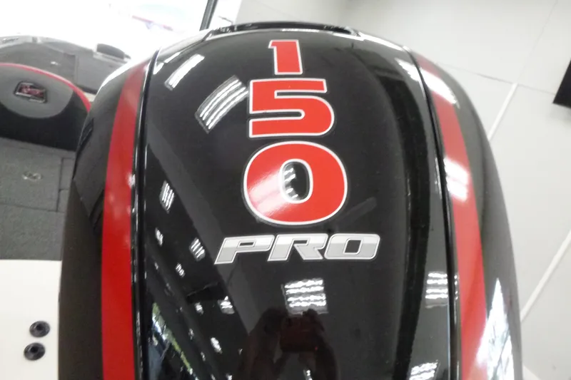 Slide: The Image of 2025 Ranger Z185 boat storage compartments with Ranger Boats branding. - 14