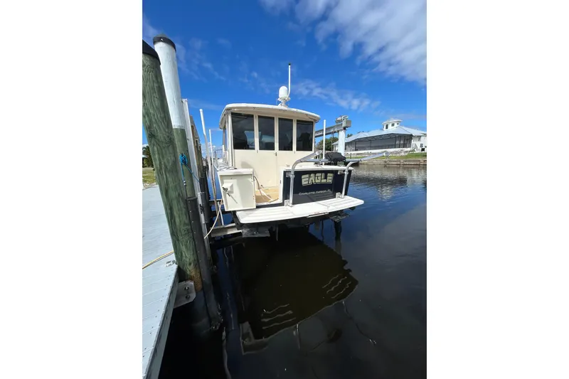 Slide: The Image of 2008 Mainship Pilot 34 boat docked at Charlotte Harbor, Florida. - 21