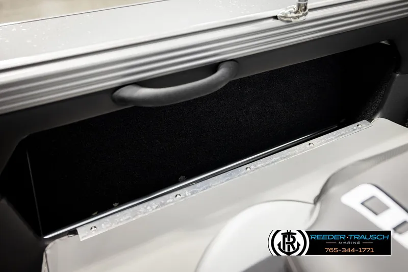 Slide: The Image of Storage compartment in 2026 Lund 1875 Tyee boat, featuring sleek design and durable materials. - 24