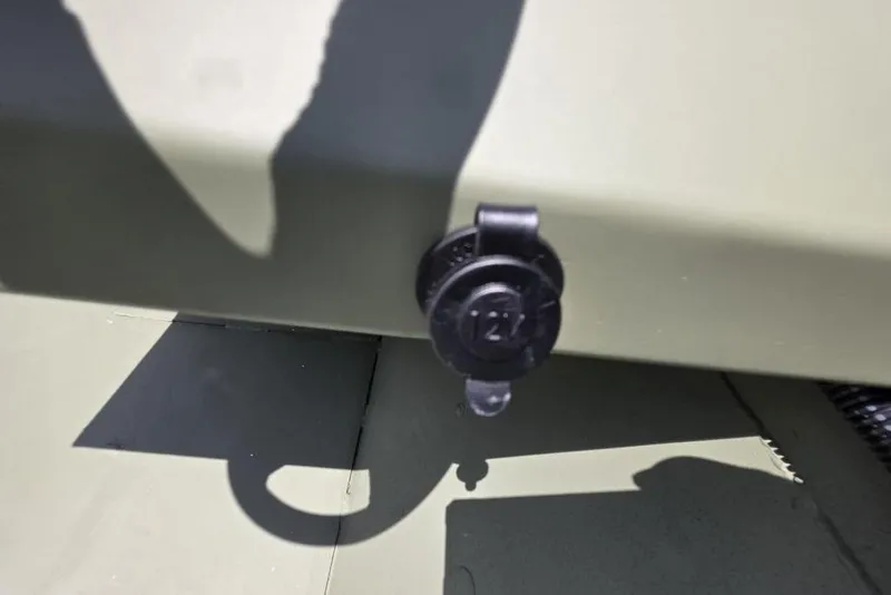 Slide: The Image of 12V socket on 2026 Weldcraft 1648 UV/DD ECONO Bass boat interior. - 18