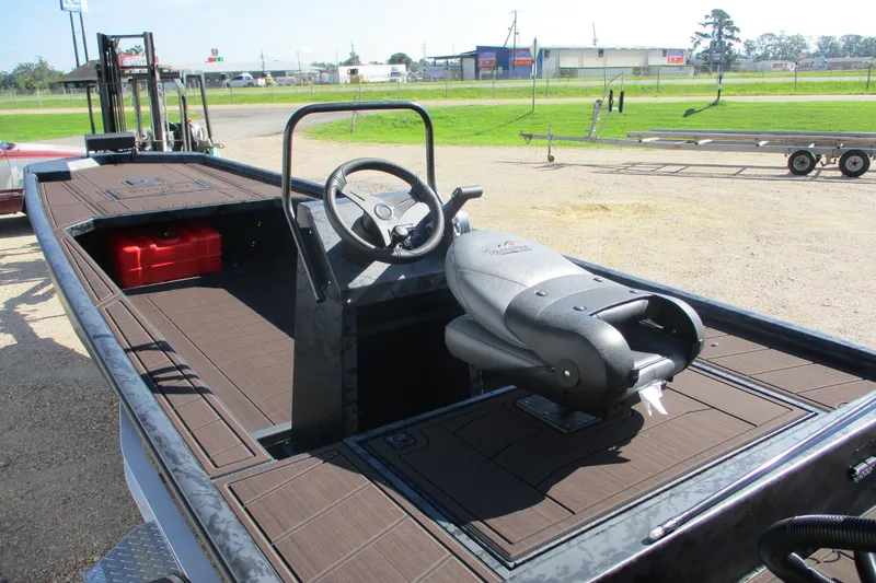 Slide: The Image of 2026 Gator Tail 2054 EXTREME CC boat with steering console and seating. - 11