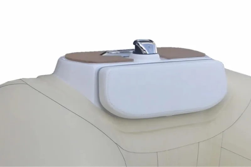 Slide: The Image of 2026 AB Inflatables Oceanus 15 VST boat console, featuring sleek design and modern controls. - 9