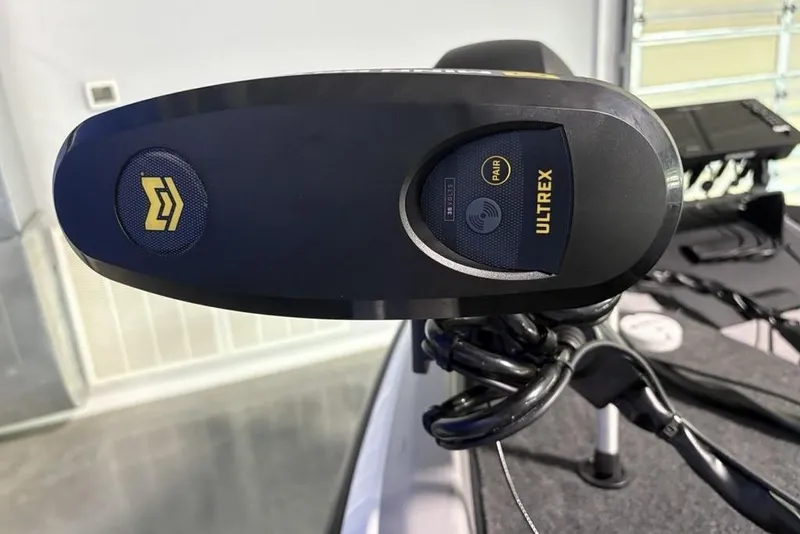 Slide: The Image of Close-up of Skeeter ZXR20 SE 2026 Ultrex motor control panel. - 7