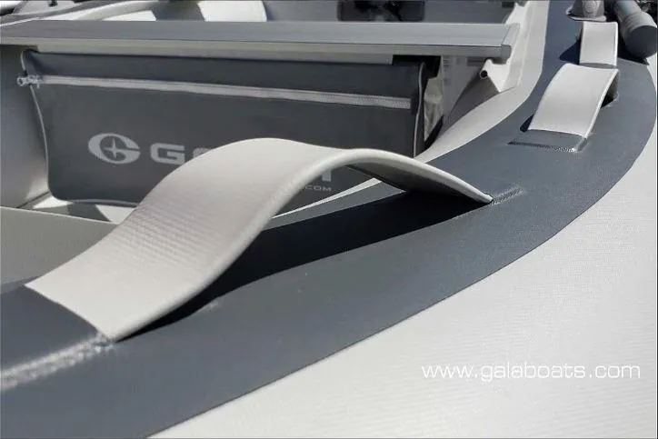 Slide: The Image of Gala A360D inflatable boat, 2025 model, featuring durable construction and sleek design. - 5