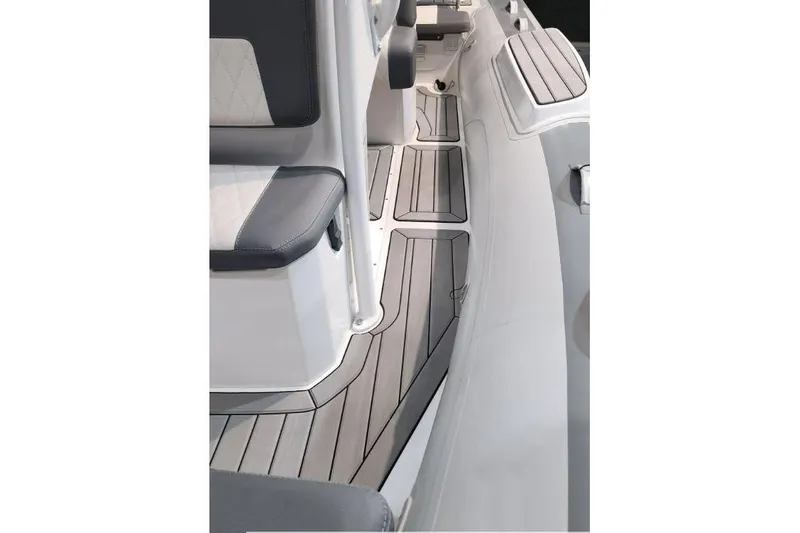 Slide: The Image of Interior of Gala V500 boat, modern design, year 2026. - 4