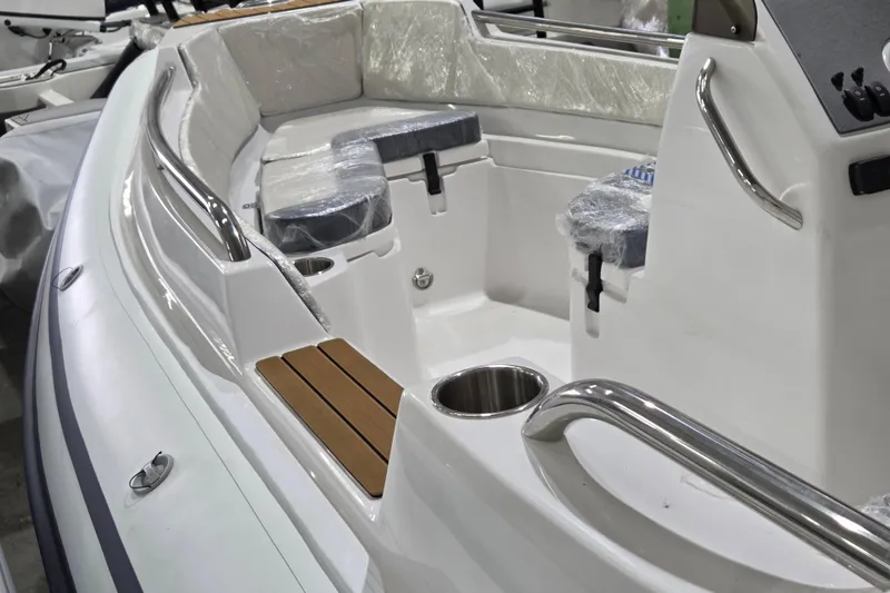 Slide: The Image of Interior view of AB Inflatables Nautilus 15 DLX 2026 boat. - 4
