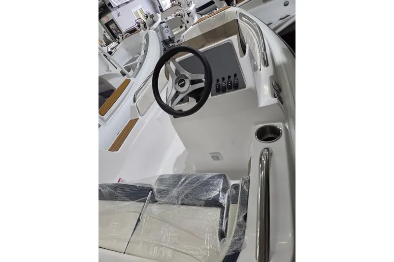 Slide: The Image of Interior view of 2026 AB Inflatables Nautilus 15 DLX boat. - 5