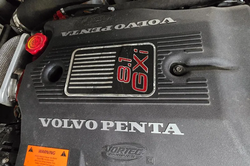 Slide: The Image of Volvo Penta 8.1 GXi engine in 2003 Regal Commodore 4260 boat. - 67