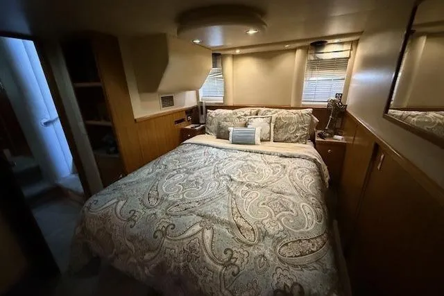 Slide: The Image of Open dishwasher inside 2001 Bayliner 5288 Pilot House Motoryacht kitchen. - 11