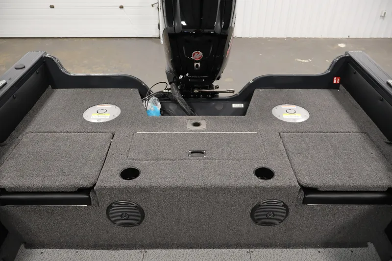 Slide: The Image of Control panel of 2026 Crestliner 1750 Super Hawk boat with various switches and buttons. - 24
