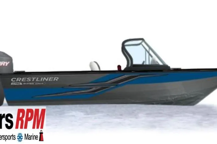 Slide: The Image of Trailer hitch of 2026 Crestliner 1750 Super Hawk, featuring secure chains and sturdy construction. - 34