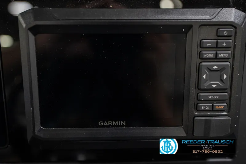 Slide: The Image of Control panel of 2026 Bennington 26 MSB boat with audio settings. - 36