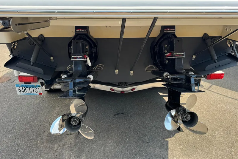 Slide: The Image of Engine compartment of a 2001 Formula 280 Bowrider, showcasing detailed mechanical components. - 39