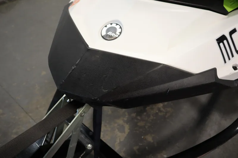 Slide: The Image of 2023 Sea-Doo Spark 3up close-up, featuring sleek black and white design with "Rotax" branding. - 28