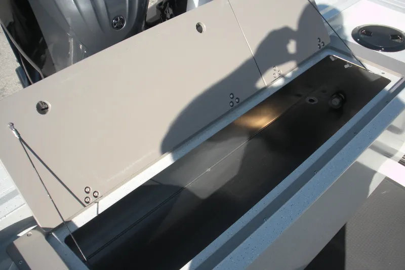 Slide: The Image of Interior storage compartment of 2026 Duckworth 26 Pacific Pro boat. - 16