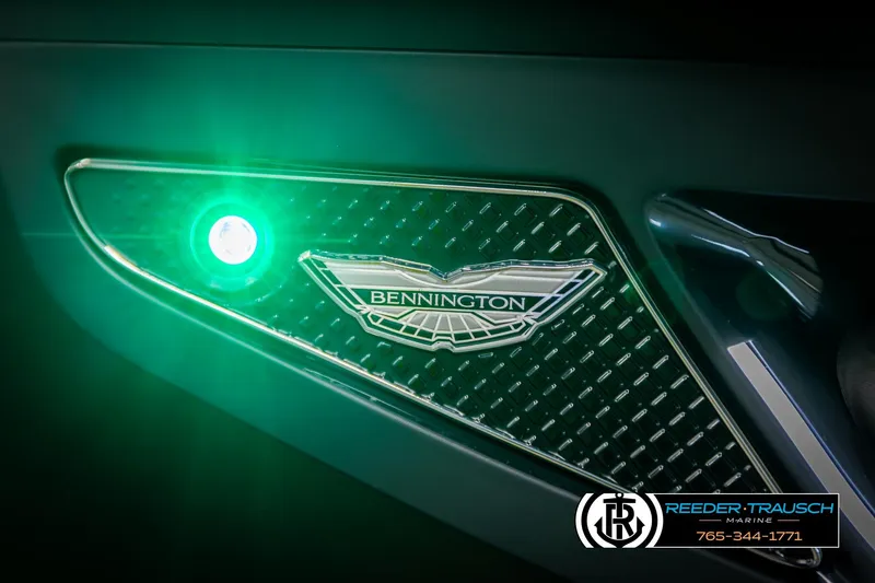 Slide: The Image of Illuminated Bennington 22 MSBSE 2026 logo with green light accent. - 50