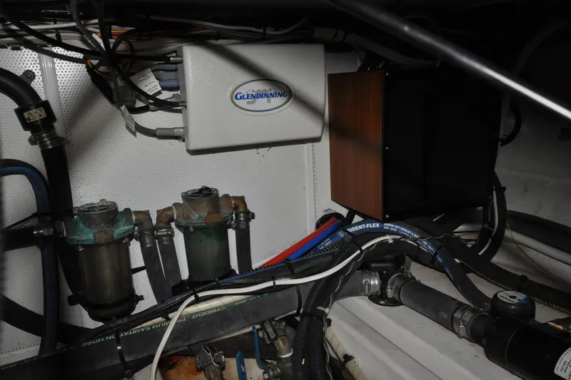 Slide: The Image of Engine room of 2015 Helmsman Trawlers 31 Sedan with Glendinning control system. - 41