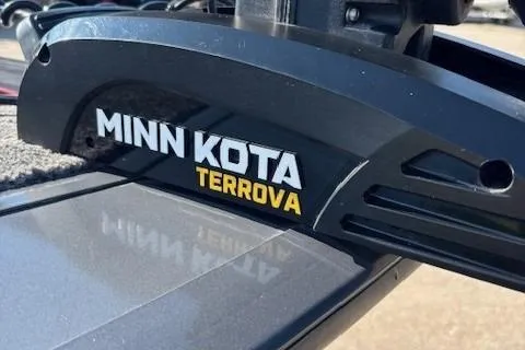 Slide: The Image of Minn Kota Terrova motor on 2015 Tracker Targa V-18 Combo boat. - 4