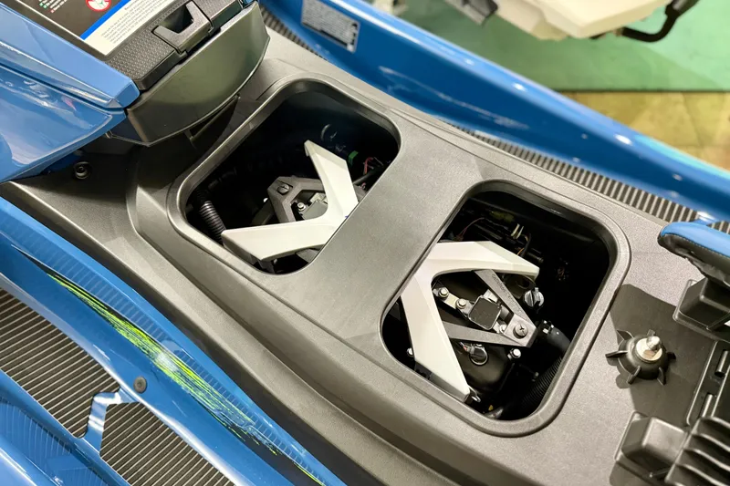 Slide: The Image of 2025 Yamaha WaveRunner VX Cruiser HO engine compartment, showcasing advanced components and design. - 8