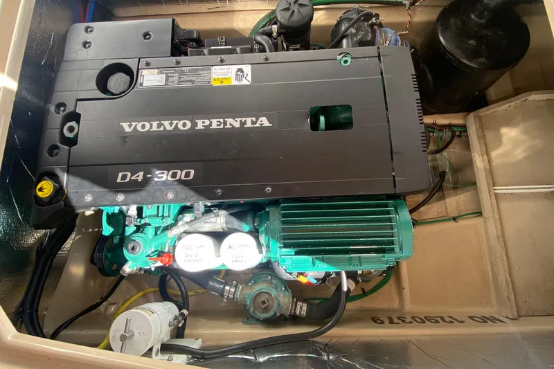 Slide: The Image of Volvo Penta D4-300 engine in 2019 Ranger Tugs R-29 S boat. - 74