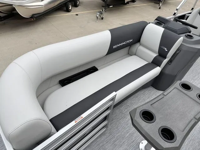 Slide: The Image of Bennington 22 SSB Swingback SPS Tri-Toon Pontoon 2025 - 11