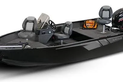 Slide: The Image of 2026 Lowe FM 1675 SC fishing boat with sleek design and comfortable seating. - 45