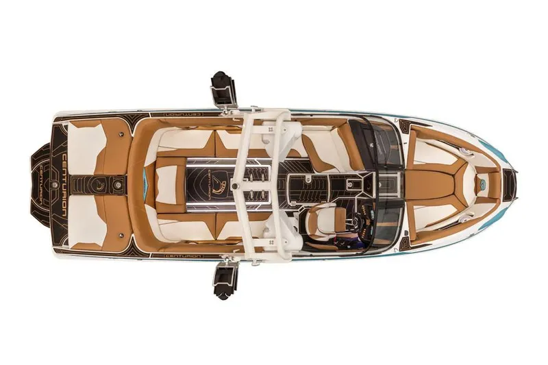 Slide: The Image of Manufacturer Provided Image: 2019 Centurion Ri257 boat interior, top view. - 58