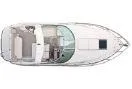 Slide: The Image of Overhead view of 2016 Chaparral 290 Signature boat layout. - 49