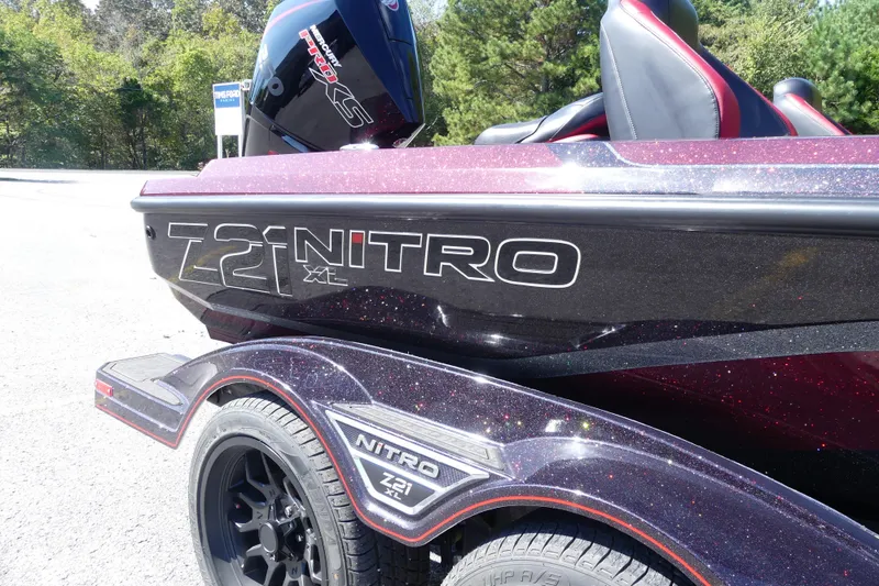 Slide: The Image of 2026 Nitro Z21 XL Pro boat with sleek design and vibrant finish. - 86