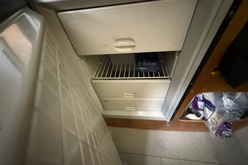 Slide: The Image of Freezer - 2015 Fountaine Pajot Summerland 40 LC kitchen storage area. - 112