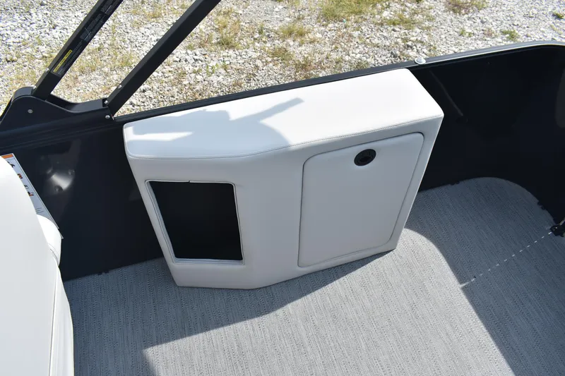 Slide: The Image of 2026 Godfrey Sweetwater SW 2286 C boat interior storage compartment. - 12