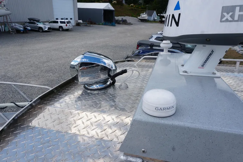 Slide: The Image of 2023 Weldcraft Ocean King 220 boat with Garmin and Scanstrut equipment on deck. - 56