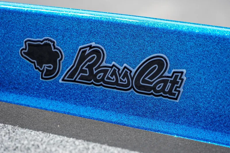 Slide: The Image of Blue Bass Cat logo on 2025 Puma STS boat. - 18