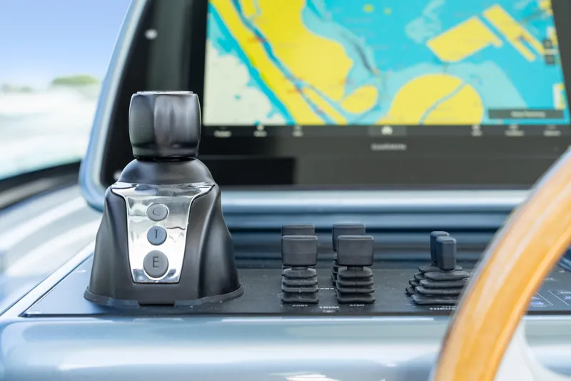 Slide: The Image of Control panel of 2024 CNM CONTINENTAL 54 SuperSport with navigation display. - 38