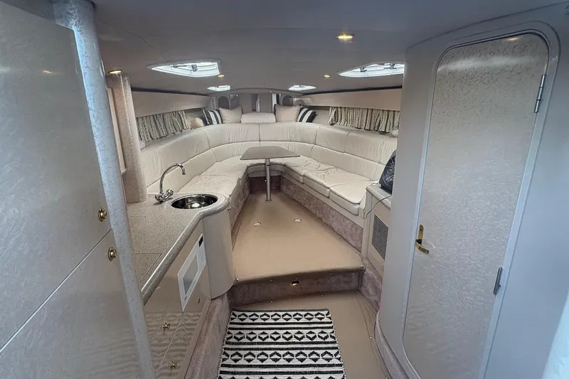 Slide: The Image of Engine compartment of a 2001 Formula 400ss boat with Mercury engines. - 15