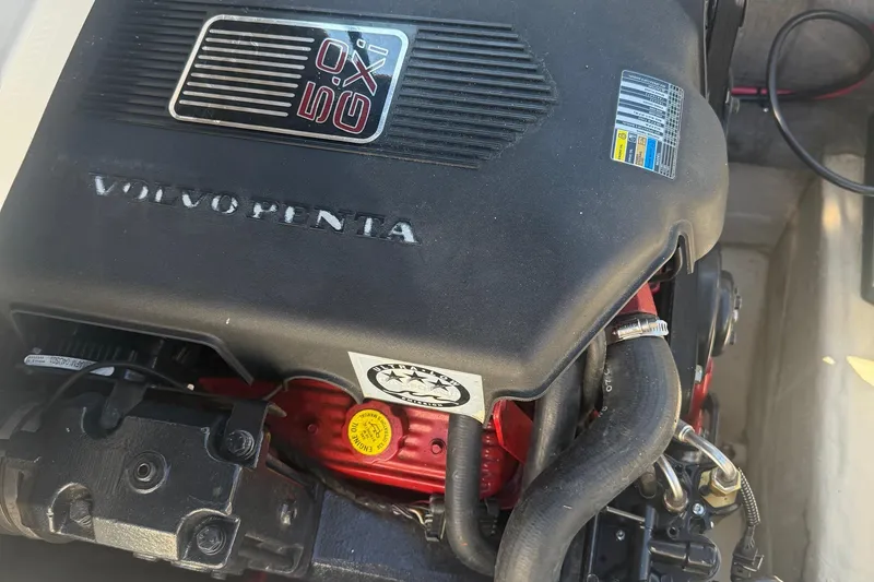 Slide: The Image of Volvo Penta 5.0 GXI engine in a 2005 Bryant 214 boat. - 17