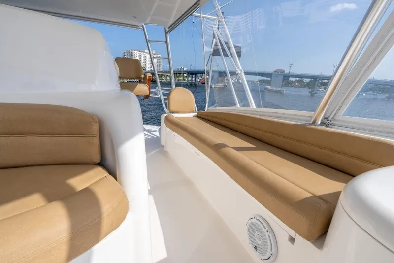 Slide: The Image of 2015 Viking 66 No Collars - Flybridge Seating - 27