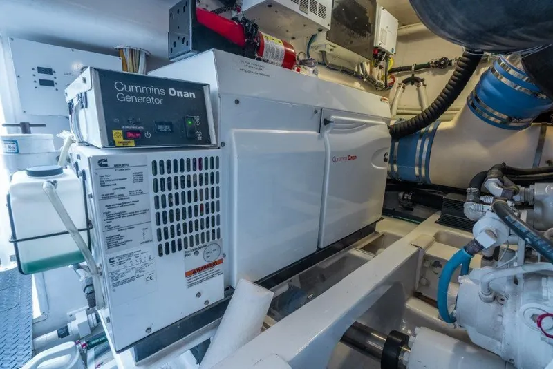 Slide: The Image of 2015 Viking 66 No Collars - Engine Room - 41