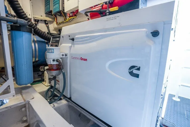 Slide: The Image of 2015 Viking 66 No Collars - Engine Room - 42