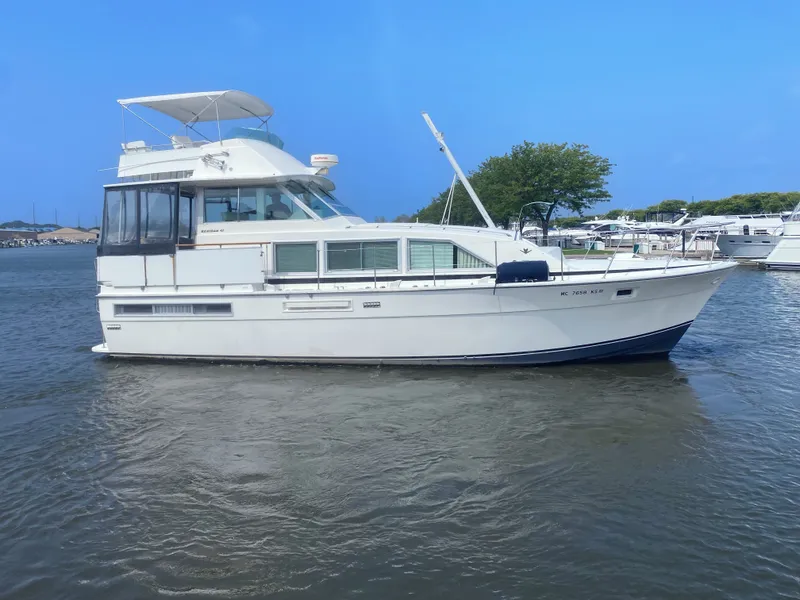 Slide: The Image of Bertram 42 Motor Yacht 1977 - 2