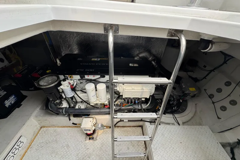 Slide: The Image of Engine room of 2019 Cruisers Yachts 42 Cantius with Volvo Penta IPS 500 engine. - 15