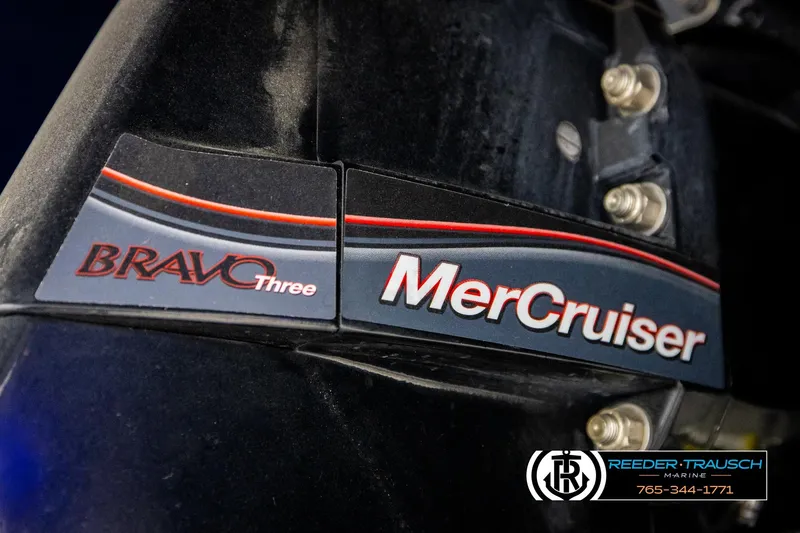 Slide: The Image of 2024 Four Winns H4 boat with MerCruiser Bravo Three engine detail. - 57