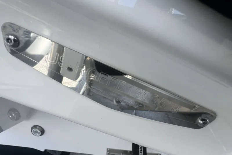 Slide: The Image of Hull identification number on 2026 Monterey Elite 27 OB boat. - 20