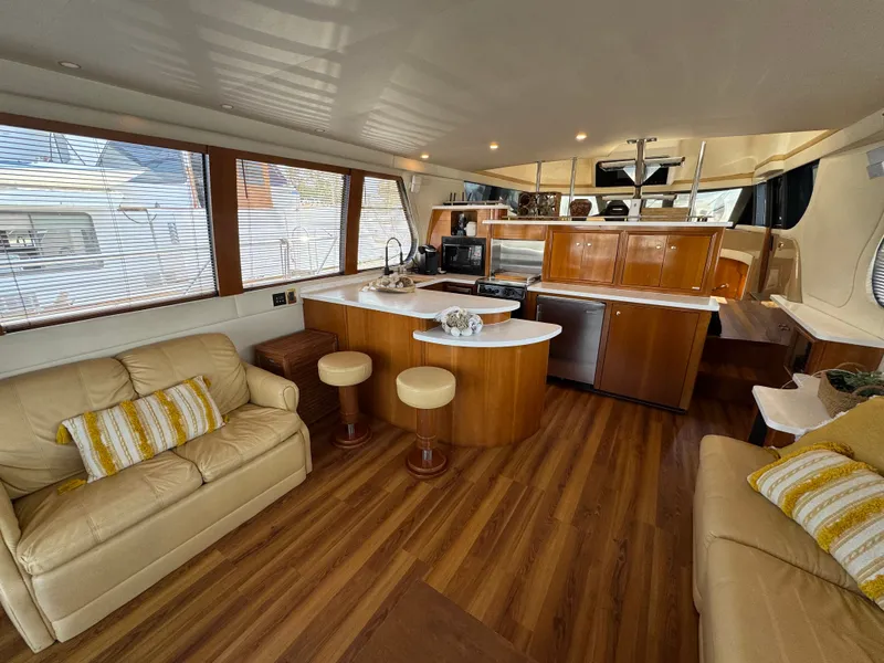 Slide: The Image of Carver Yachts 570 Voyager Pilothouse 2001 - 5