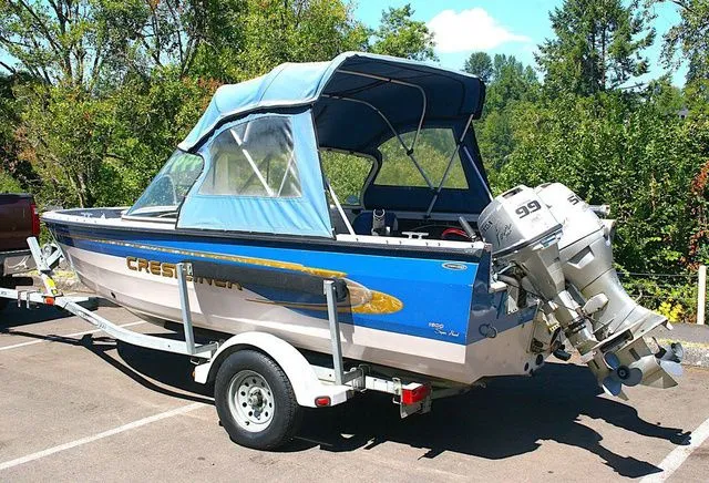 Slide: The Image of Crestliner 1600 Super Hawk 1999 - 3